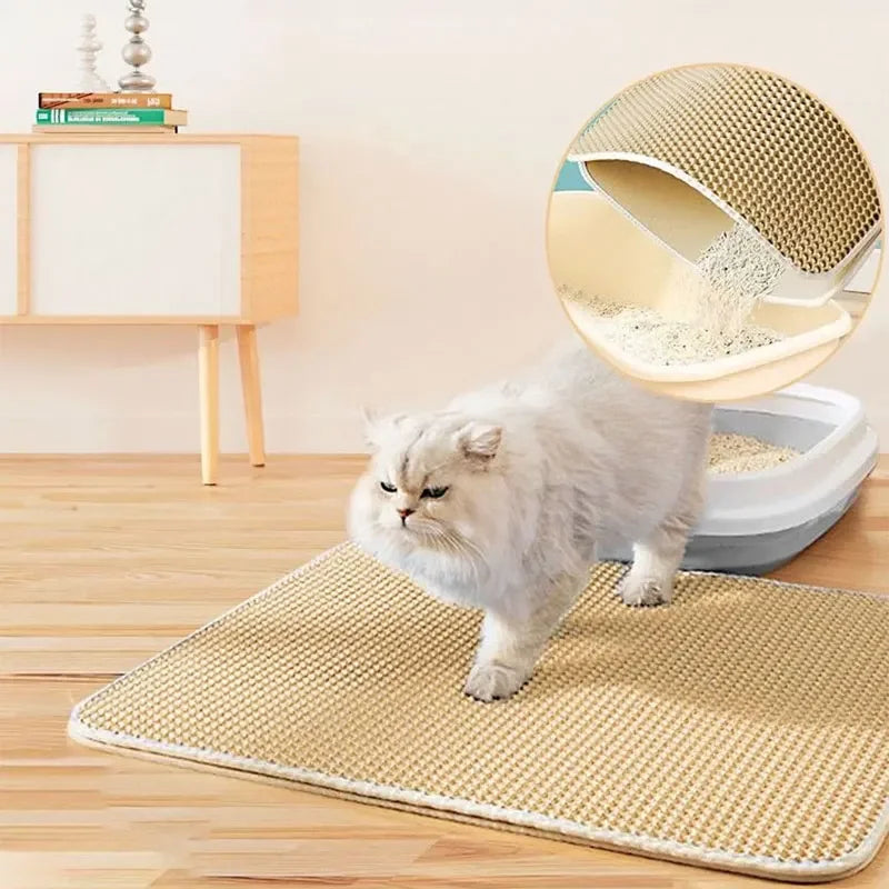 Tapi anti-projection de litières pour chats