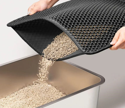 Tapi anti-projection de litières pour chats